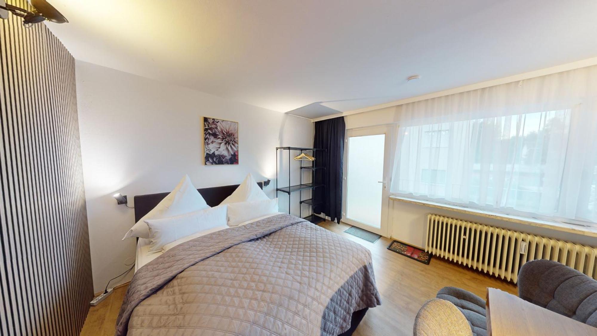 Budget Studio - 2 Einzelbetten - Parkplatz ดอร์นเบิร์น ภายนอก รูปภาพ