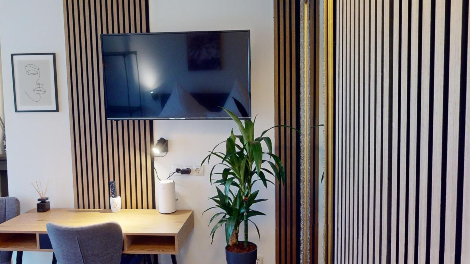 Budget Studio - 2 Einzelbetten - Parkplatz ดอร์นเบิร์น ภายนอก รูปภาพ